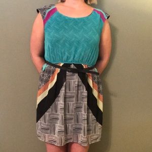 Geometric short dress